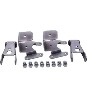 5avgeb Bfo 4 Inch Rear Drop Lowering Kit Shackle Hanger Fit Dodge Ram Charger 2wd 1976-1990