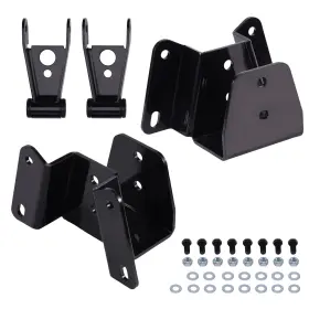 5kvix3 Bfo 4 Inch Drop Lowering Kit Shackles And Hangers For Ford F150 F100 1973-1996
