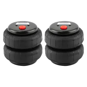 5mclqn Bfo Pair Rear Front L/r 2500 Lb Heavy Duty Air Suspension Spring Bag Single Port