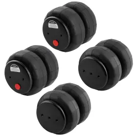 5qwczp Bfo 4 Pieces Heavy Duty 2600lb 1/2 Inch Npt Double Bellow Air Suspension Spring Bag