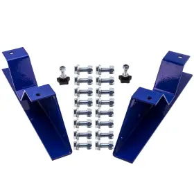 5v30t7 Bfo Rear C Notch Drop Lowering Kit For Gmc C15 2wd 1973-1987 Powder-coated Steel