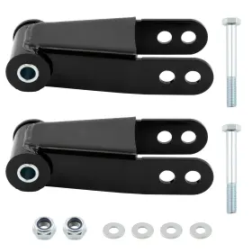 6e87nc Bfo Adjustable 1 Inch -2 Drop Shackles Leveling Kit For Ford F100 F150 2wd 73-1996 Steel