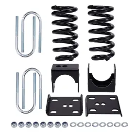 6h0e1u Bfo 3 Inch / 5 Drop Lowering Flip Kit With Coil Springs For Chevy C10/gmc C15 1973-1987