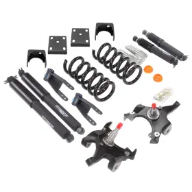 70pog8 Bfo Front 4 Inch Rear 7-8 Drop Kit For Chevrolet Gmc C1500 88-98 With Coil Spring