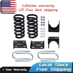 752phx Bfo Front 3 Inch Rear 5 Drop Lowering Springs Flip Kit For Chevy C10 Gmc C15 1973-1987