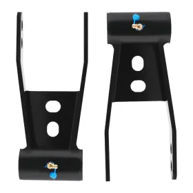 76de12 Bfo 2 Inch Drop Lowering Shackles Kit For Dodge Ram 2500 3500 1994-2001 Powder Coated