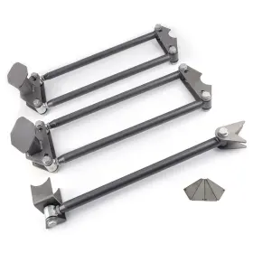 798bm0 Bfo Universal Parallel 4 Link Suspension Screw-on Rod Rat Pickup Truck Lh And Rh