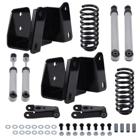 7bo12f Bfo 3 Inch Front 4 Rear Drop Lowering Kit For Ford F-100/150 2wd 73-79 Shocks Springs