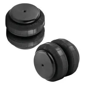 7ys13x Bfo 2pcs Standard 2500 Lb Air Shock Bellows Bag Heavy Duty 1/2 Inch Npt Single Port
