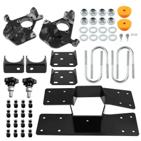 897jdm Bfo Front 2 Inch Rear 6 Flip Kit With Drop Spindles For Chevy Gmc C1500 1999-2006