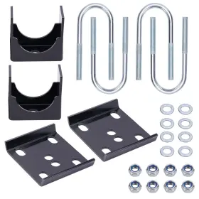 8bzmfk Bfo 6 Inch Rear Drop Axle Flip Relocate With U-bolts For Dodge Ram D100 D150 2wd 1972-1993