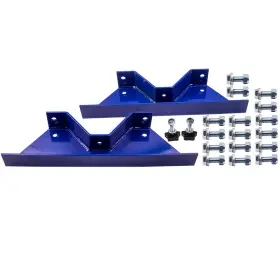Bfo 8qritm 2 Pcs Rear Frame Support C Notch Lowering Kit For Chevrolet C10 R10 1973-1987