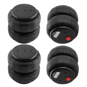 97hi43 Bfo 4x 2600lbs Air Springs Suspension Bags Single Port 1/2 Inch Npt For Sierra 1500 Suv