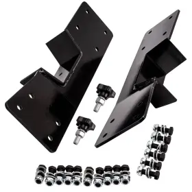 9bz8j4 Bfo Rear C-notch Axle Drop Flip Kit For Chevy Silverado Gmc Sierra 1500 99-06 Steel