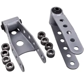 2ftft-3 Bfo 9dhkc0 Drop Shackles Inch Rear Lowering Kit For Chevrolet Silverado 1500 2007-2018