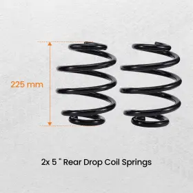9hf2tp Bfo 5 Inch Rear Lowering Drop Coil Springs For Chevrolet C10 Gmc C15 Pickup 1960-1972 #2
