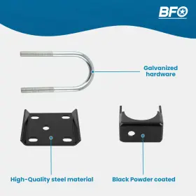 9owvln Bfo 6 Inch Lowering Drop Flip Kit For Chevrolet Silverado Gmc Sierra C1500 Pickup 99-06 #3
