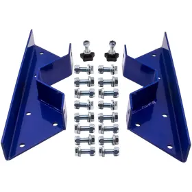 9qehln Bfo Rear C-notch Lowering Kit For Chevrolet C10 Gmc C15 2wd 73-87 Powder Coated