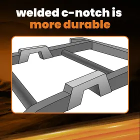 9qhg1p Bfo Diy Under Bed Weld On C-notch For Chevy Silverado Gmc Sierra 1500 1999-2006 #3