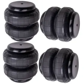 9ubop6 Bfo 4pcs Air Ride Spring Bags 5000lb 1/2 Inch Npt Single Port For Heavy Duty Truck