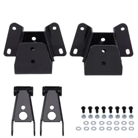 Acp92y Bfo 4 Inch Drop Kit Leveling Lowering Shackles And Hangers For Ford F150 F100 1973-1996