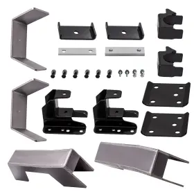 Ae2ghb Bfo 6 Inch Drop Axle Flip Kit And Under Bed C-notch For Gmc Sierra 1500 2007-2018