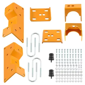 Am8nec Bfo Rear Axle Flip C Notch 5 Inch In Drop Kit Fit Chevy C10 Pickup 1973-1987