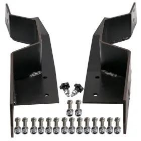 B46kcs Bfo Drop Rear Frame C Notch Kit For Gmc 1000 Series 63-1966 Bolt In 1/4 Inch Steel Plate