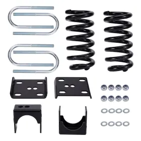 Bkm3op Bfo 3 Inch Front Rear 5 Drop Lowering Coil Springs Flip Kit For Chevy C10 1973-1987