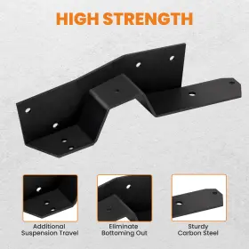 C0em62 Bfo Rear Drop Lowering C Notch Kit For Chevy C10 Gmc C15 1963-1972 Steel #3