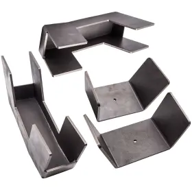 C0t178 Bfo Rear Bed Weld In C-notch Left Right For Gmc Sierra Chevy Silverad 1500 2007-2018