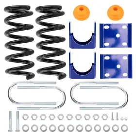 D91okz Bfo Drop 3 Inch Front Coil Springs 6 Axle Flip Kit For Chevy Gmc C1500 2wd 1988-98
