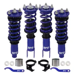 Dbh46f Bfo Coilovers Coil Shock Lowering Kit For Honda Civic 1992-2000 Adj. Height