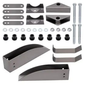 Bfo Dliu70 Rear Leaf Spring Relocation Bracket Kit For Chevrolet Bel Air 210 150