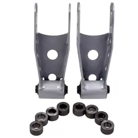 2ftft-3 Bfo Dtf57j 1 Pair Lowering Drop Shackles Kit Rear Inch For Chevy Silverado 1/2 Ton 07-18 #3