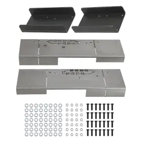 F2isnt Bfo Frame Shortening Kit Short Bed Conversion 1/4 Inch Heavy Plate For Chevrolet C10