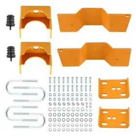 F9xmuk Bfo 5 Inch C-notch Rear Axle Flip Lowering Drop Kit For Chevrolet Gmc C10 Truck 1973-87