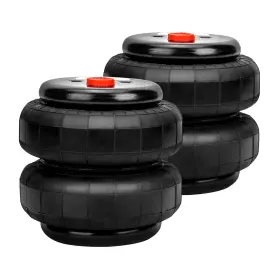 Fxkc1z Bfo Pair Rear Front L/r 2500 Lb Heavy Duty Air Suspension Spring Bag Single Port #2