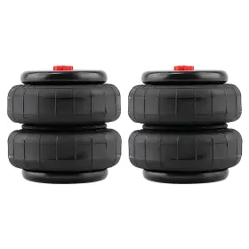 Gq6mdk Bfo 2x Standard 2500 Lb Single Port Air Strut Ride Spring Bag 1/2 Inch Npt Trucks