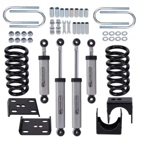 Gwdi8b Bfo 3 Inch Front 5 Rear Drop Lowering Axle Flip Kit For Chevy C10 Pickup 1973-1987