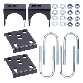 Hsxb5p Bfo 6 Inch Rear Axle Drop Flip Kit With U-bolts For Dodge Ram D100 D150 2wd 1972-93