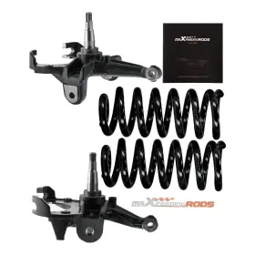 Ihl1me Bfo 4 Inch Drop Lowering Spindles Spring Kit With 1 Rotor For Chevy C10 Gmc C15 73-1987