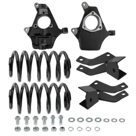 Ihscm6 Bfo 2 Inch Front 4 Rear Drop Lowering Kit With Spindle For Chevy Tahoe Gmc Yukon 07-14