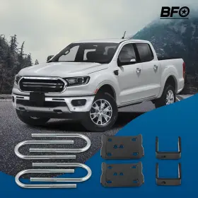 Izgd1y Bfo 3 Inch Lowering Coil Springs 5 Drop Axle Flip Kit For Ford Ranger Mazda B 1983-1997 #2