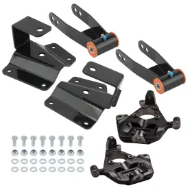 J1lop4 Bfo 2 Inch /4 Drop Lowering Kit With Spindles For Gmc Sierra 1500 2wd 1999-2007 Steel