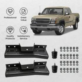 Jg05sl Bfo Rear C-notch Bump Stops For Chevy Silverado 1500 Classic Nbs Body 2001-2007 #2