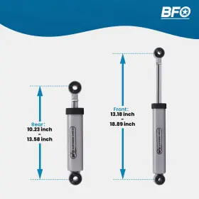 K238uw Bfo 3 Inch Front 5 Rear Drop Lowering Flip Kit For Chevrolet C10 Gmc C15 Pickup 73-87 #2