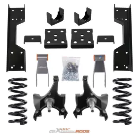 Kvaq7b Bfo Front 5 Inch Rear 7-8 Drop Kit For Chevy Gmc C1500 1988-1998 With 1.25 Rotors V8