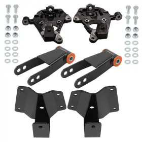 Lkj4rh Bfo 2 Inch Front 3-4 Rear Drop Kit For Chevy Silverado 2wd 1999-2006 Short Bed Only