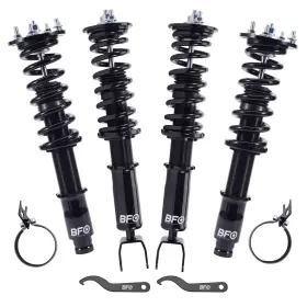 M0zlir Bfo Adjustable Coilovers Struts Shock Kit For Honda Accord 08-12 Acura Tsx 09-14